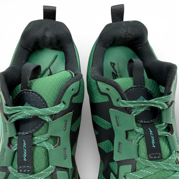 Altra Lone Peak 7 Mens size 13 Trail Running Shoes Green Zero Drop Sneakers - Picture 5 of 10